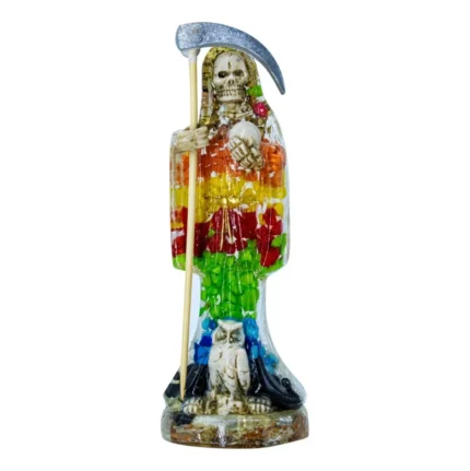 Santa Muerte 7 Minerales 15 cm