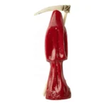 Santa Muerte roja  Flaquita 10 Cm Resina Natural - Image 3