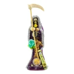 Santa Muerte Morada 15 cm
