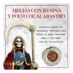 Santa Muerte Reversible 120 cm, figura vestida con manto mágico para corte espiritual - Image 8