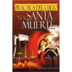 Santa Muerte Reversible Suprema Trono 30 Cm Curada + Libro - Image 7
