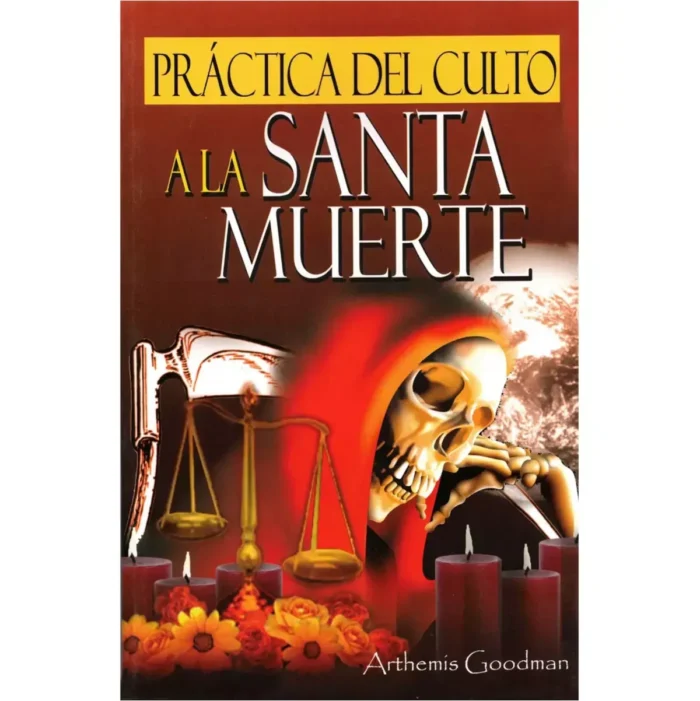 Santa Muerte Reversible Suprema Trono 30 Cm Curada + Libro - Image 7