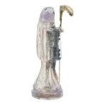 Santa Muerte Reversible Transparente 30 cm, figura para corte y protección espiritual - Image 4