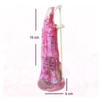 Santa Muerte Transparente 15 cm, figura devocional para claridad espiritual - Image 3