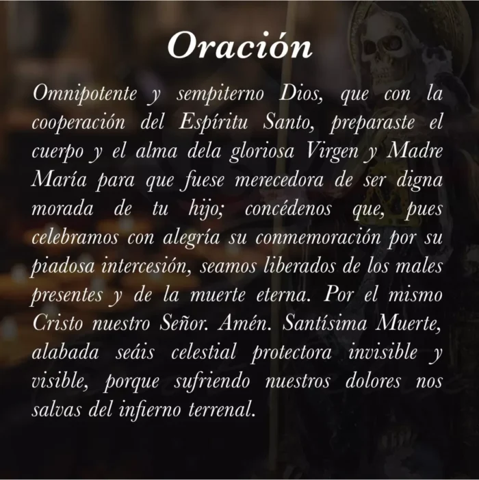 Santa Muerte Suprema Negra con Búho 30 cm, figura de corte y defensa espiritual - Image 5