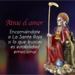 Santa Muerte Suprema Roja con Búho 30 cm, figura poderosa para justicia y amor - Image 3