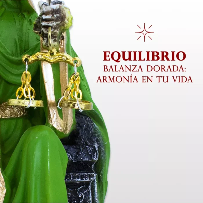 Santa Muerte Suprema Verde 30 cm, figura espiritual para sanación y equilibrio - Image 5