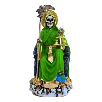 Santa Muerte Suprema Verde 30 cm