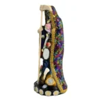 Santa Muerte Mil Colores 30 cm, figura vestida curada de poder completo - Image 4