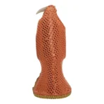 Santa Muerte Naranja 24 cm, figura vestida para energía y acción espiritual - Image 3
