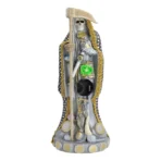 Santa Muerte Plateada 24 cm