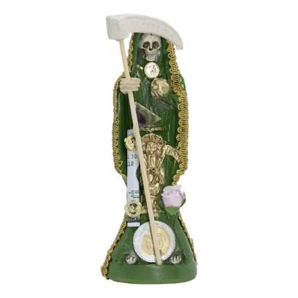 Santa Muerte Verde 30 cm