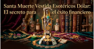 Santa Muerte Vestida Esotéricos Dóla