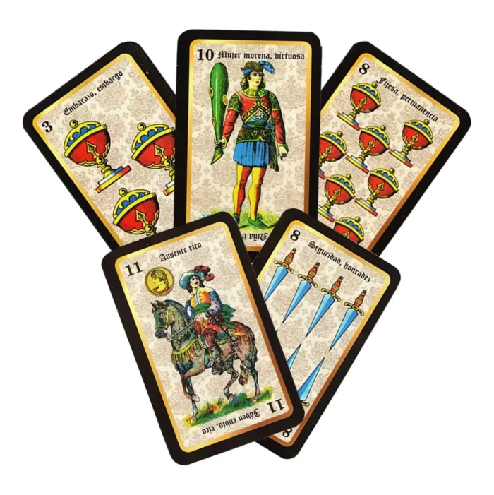 Tarot 48 Cartas Auténtica Baraja Gitana Española + Ebook - Image 2