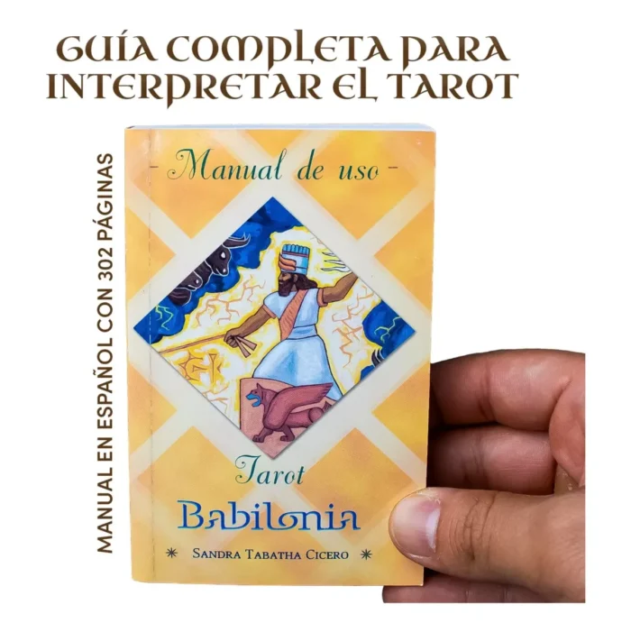 Tarot Babilonia 78 cartas guía esotérica Rider - Image 2