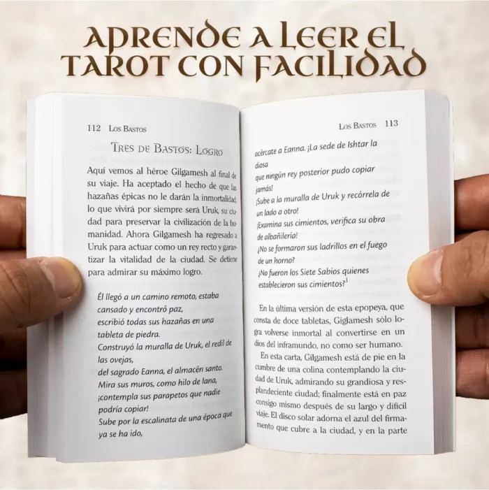 Tarot Babilonia 78 cartas guía esotérica Rider - Image 3
