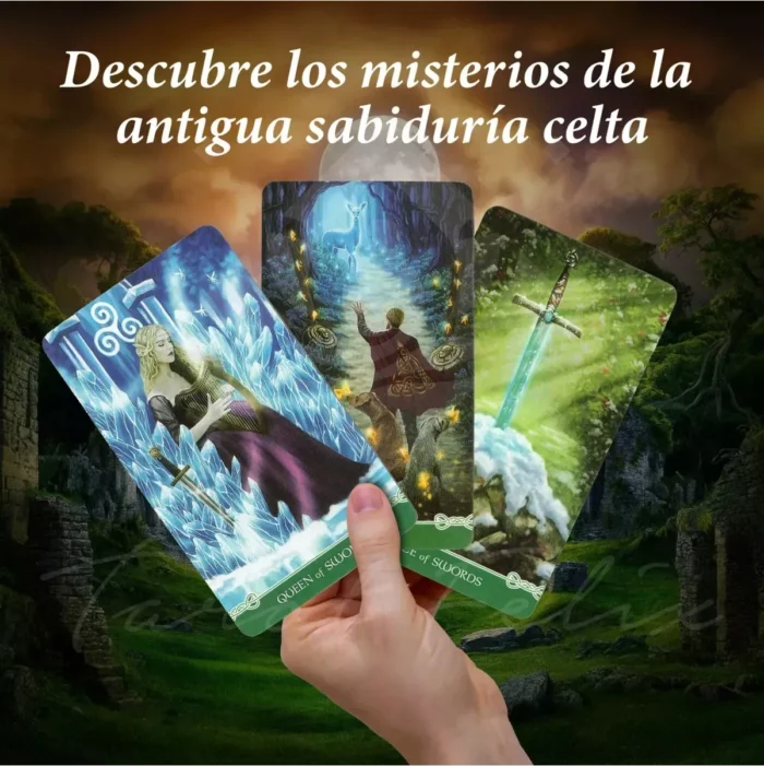 Tarot Celta Universal guía PDF Wicca lectura simbólica - Image 2