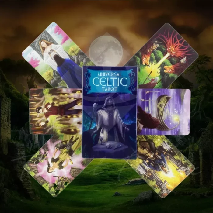 Tarot Celta Universal guía PDF Wicca lectura simbólica - Image 6