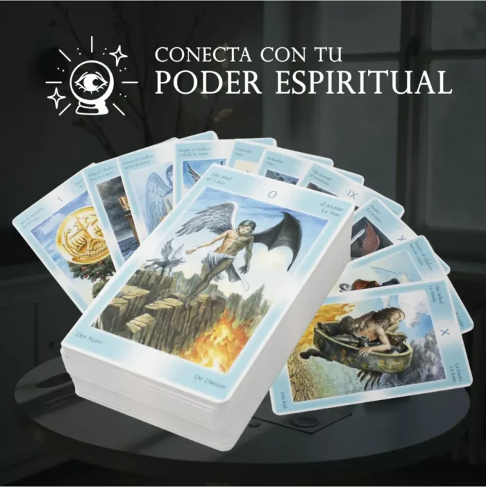 Tarot De Ángeles 78 Cartas Rider Waite + Guía Español - Image 4