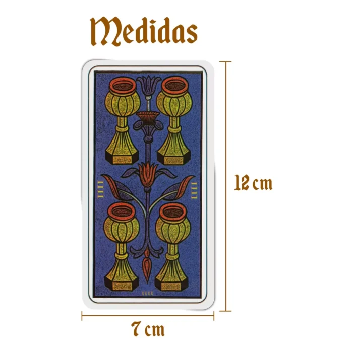 Tarot De Marsella Profesional Plastificado 78+Instructivo - Image 3