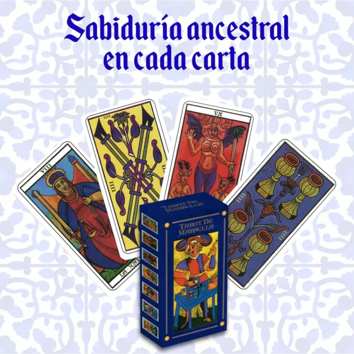 Tarot De Marsella Profesional Plastificado 78+Instructivo - Image 7