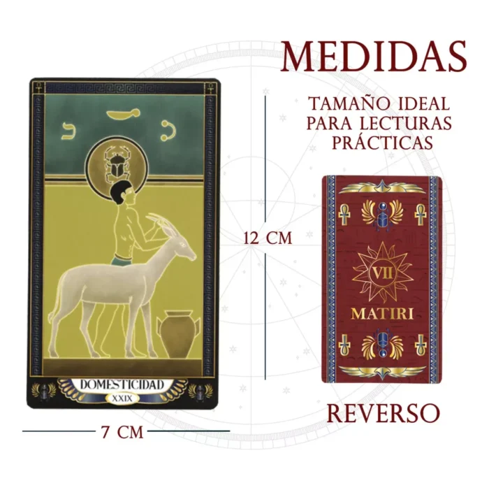 Tarot Egipcio Profesional guía PDF simbólica - Image 3