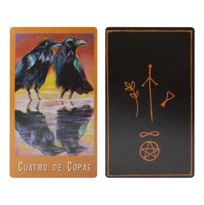 Tarot La Profecía del Cuervo 78 cartas guía - Image 7