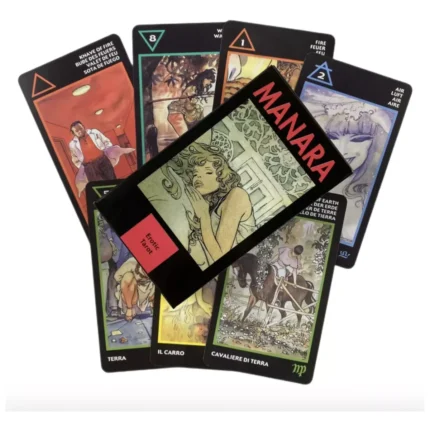 Cartas Tarot Manara guía PDF erótica y simbólica