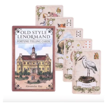 Oráculo Lenormand Old Style 38 cartas guía