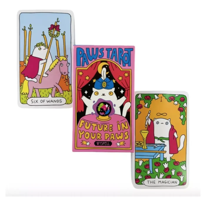 Tarot Paws, 78 cartas estilo Rider con guía digital - Image 4
