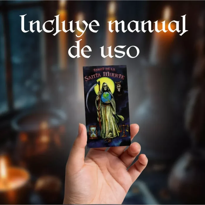 Tarot Santa Muerte original 80 cartas, poder simbólico y guía ritual - Image 4