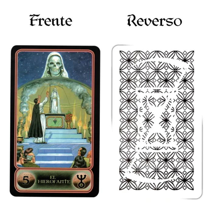 Tarot Santa Muerte original 80 cartas, poder simbólico y guía ritual - Image 5