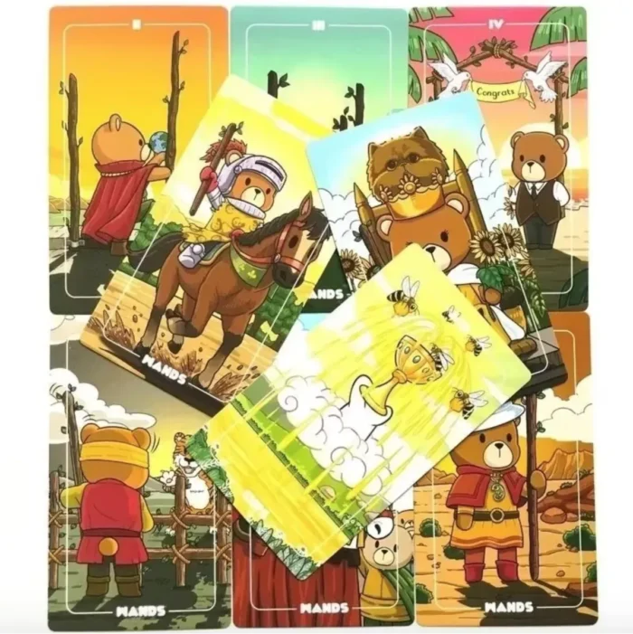Teddy Tarot Rider guía PDF lectura emocional - Image 3