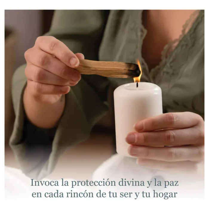 Vela Blanca Velón 10 cm, ritual de limpieza, paz y armonía - Image 7