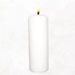 Vela Velón Blanco 19 cm