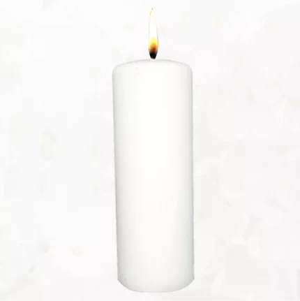 Vela Velón Blanco 19 cm