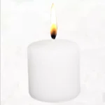 Vela Blanca Velón 8 cm