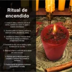 Veladora de Canela, amor, abundancia, dinero y éxito ritual - Image 8