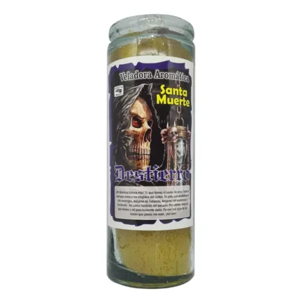 Veladora Santa Muerte Destierro