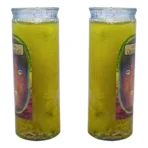 Veladora Gel Coco Elegguá – Abrecaminos, Protección y Devoción Espiritual - Image 3