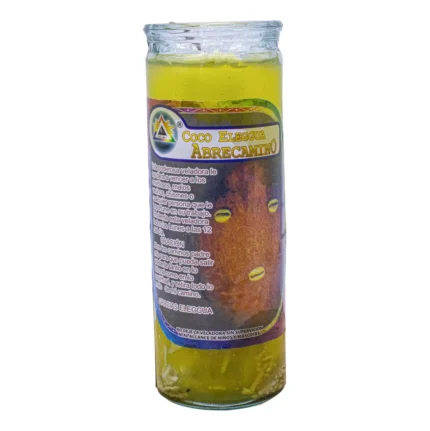 Veladora Gel Coco Elegguá – Abrecaminos