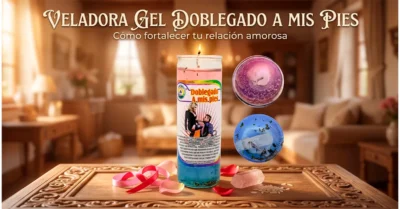 Veladora Gel Doblegado A Mis Pies Cómo fortalecer tu relación amorosa