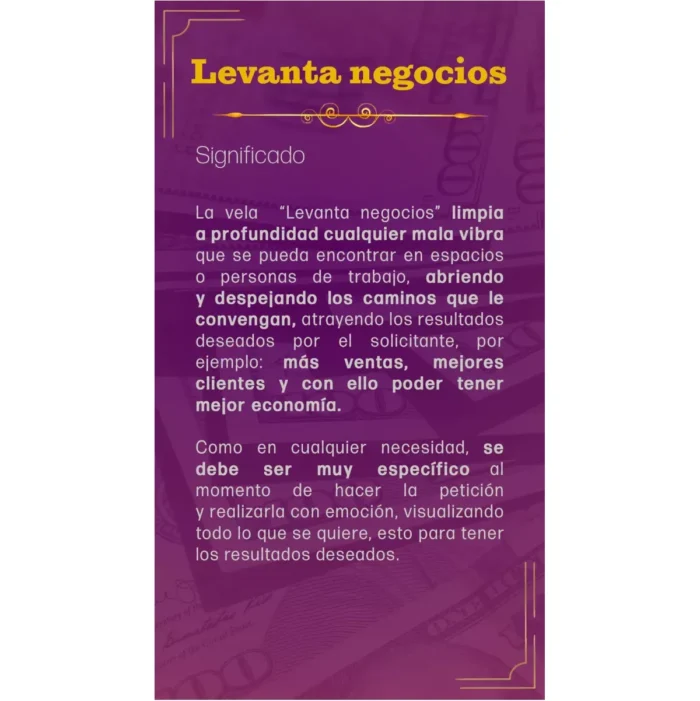 Veladora Levanta Negocio – Ritual Poderoso para Atraer Clientes - Image 7