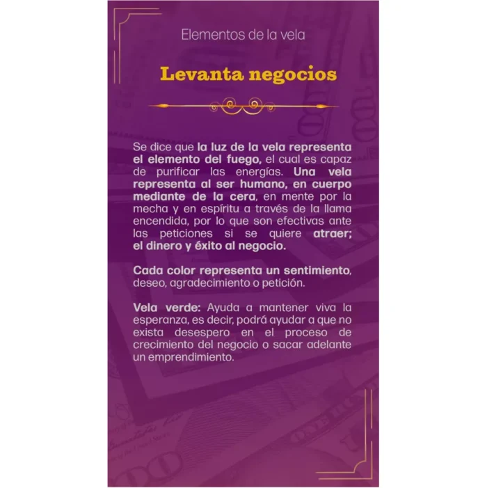 Veladora Levanta Negocio – Ritual Poderoso para Atraer Clientes - Image 8