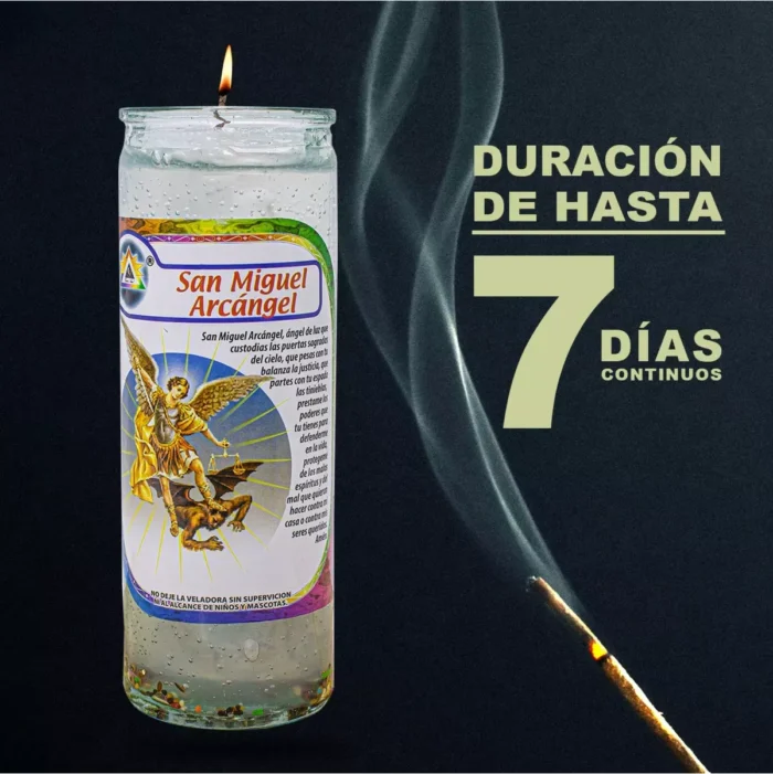 Veladora San Miguel Arcángel – Ritual Poderoso de Protección Espiritual - Image 5