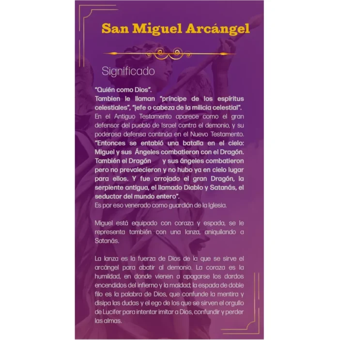 Veladora San Miguel Arcángel – Ritual Poderoso de Protección Espiritual - Image 8