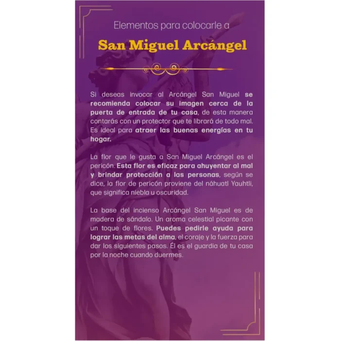 Veladora San Miguel Arcángel – Ritual Poderoso de Protección Espiritual - Image 10