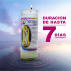 Veladora Santa Muerte Blanca – Paz, Protección y Armonía - Image 7