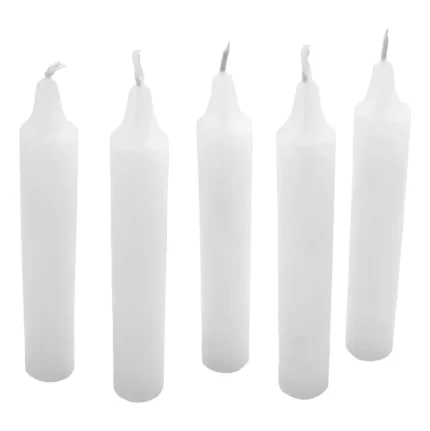Velas para Santería 9 cm – Pack 100 Piezas para Ofrendas y Rituales