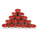 Velas Tealights Flotantes Rojas